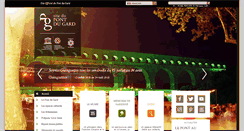Desktop Screenshot of pontdugard.fr